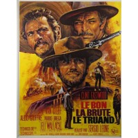 The Good the Bad and the Ugly French Grande  1966